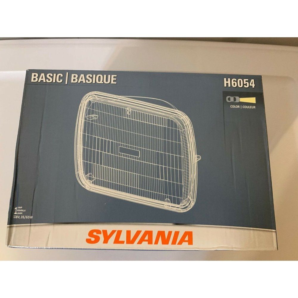 New Headlight‎ Basic Bulb-Vista Sylvania H6054 New In Box